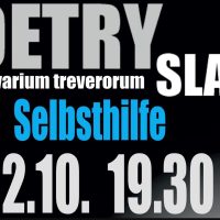 Poetry Slam Sekis Selbsthilfe 12.10.23 um 19:30 Uhr