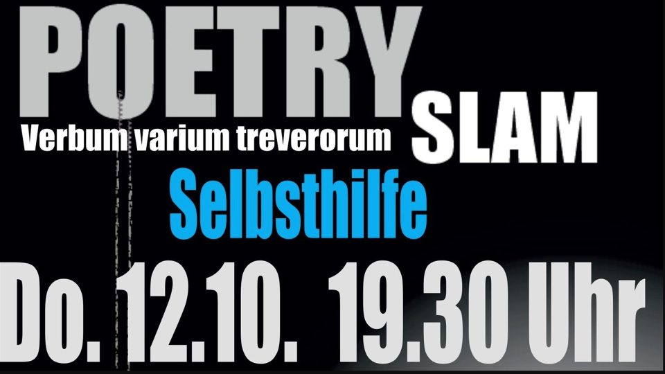 Poetry Slam Sekis Selbsthilfe 12.10.23 um 19:30 Uhr
