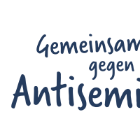 Projekt-Logo "Gemeinsam gegen Antisemistismus". Foto: Buntes Trier e.V. https://www.buntes-trier.org/82-moderner-antisemitismus-ausstellung