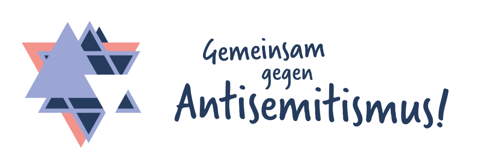 Projekt-Logo "Gemeinsam gegen Antisemistismus". Foto: Buntes Trier e.V. https://www.buntes-trier.org/82-moderner-antisemitismus-ausstellung