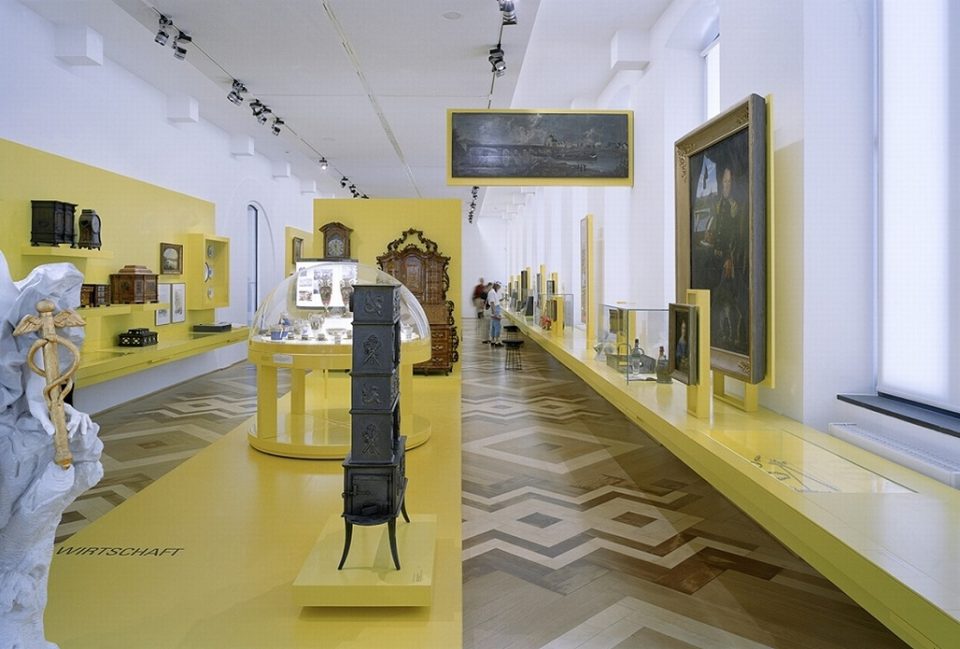 Der Gelbe Saal des Stadtmuseums. Foto: Stadtmuseum Simeonstift