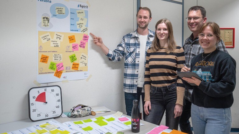Für angehende Gründerinnen und Gründer bietet die SPIRIT Toolbox eine reichhaltige Methodensammlung, die sie auf dem Weg zur Unternehmensgründung unterstützt. Foto: Universität Trier.