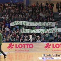 Römerstrom Gladiatros Trier vs. EGP Baskets Koblenz in der SWT Arena am 07.01.24. Foto: Nicole Schmitz