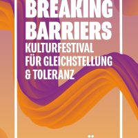 Banner zum Festival Breaking Barriers. Bild: Tufa Trier