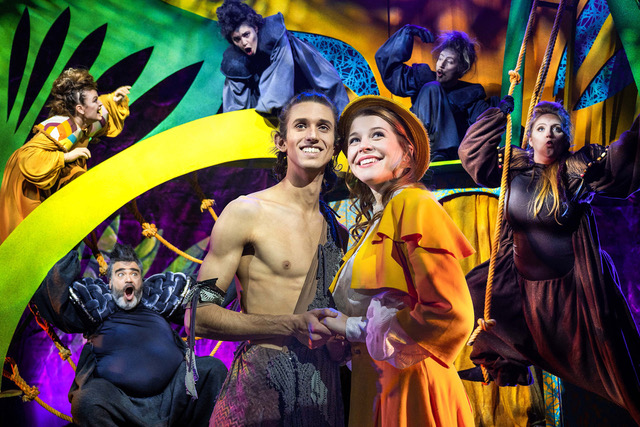 Tarzan - Das Musical. Bild: Theater Liberi Fotograf: Nilz Böhme)