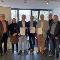 Unterzeichnung der neuen Kooperationsvereinbarung zur Versorgung der Menschen mit psychischen Erkrankungen. Foto: Kreisverwaltung Trier-Saarburg