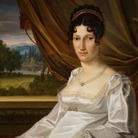 Abbildung: Johann Anton Ramboux, Porträt von Anna Maria Franziska Reverchon, um 1812-1815 (Geschenk der Familie Reverchon an das Museum). @ Stadtmuseum Simeonstift