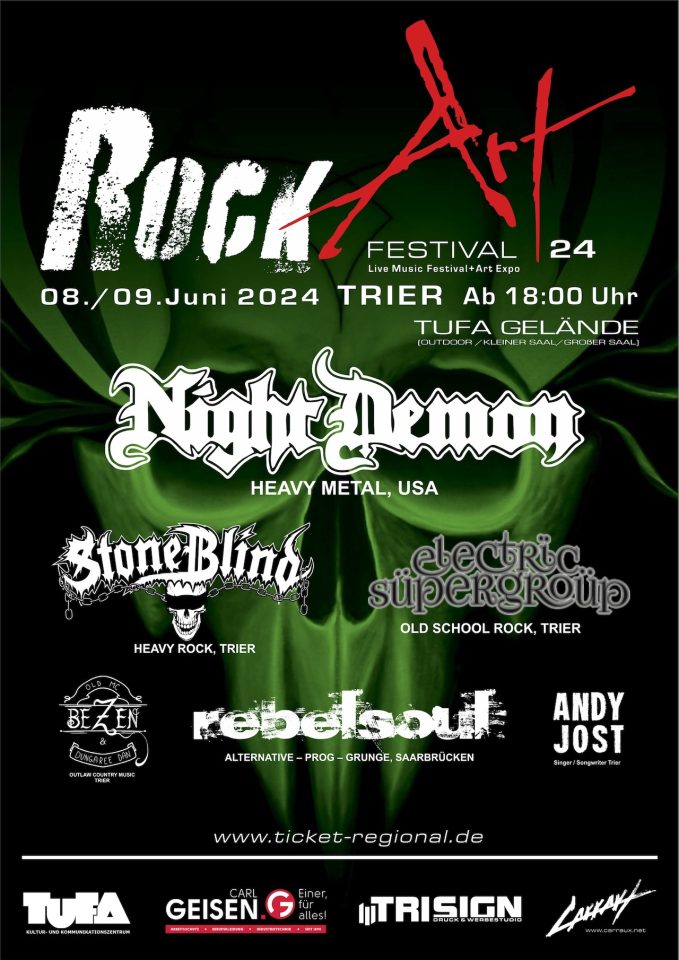Rock Art Festival in der TuFa Trier anfang Juni. Bild: RockArt e.V.