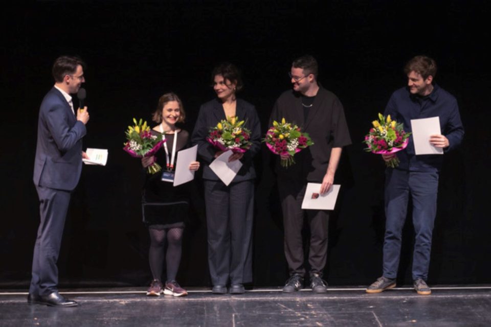 Die Preisverleihung der Dramatik- und Stückepreise während der Theatertage Trier. Foto: Victor Beusch