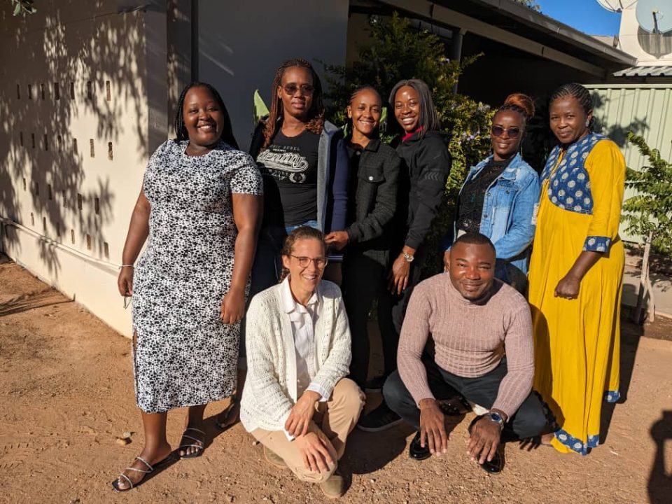Die namibischen Lehrkräfte kamen in Gobabis zusammen. Foto: Universität Trier