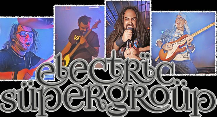 Electrïc Süpergroüp aus Trier ist eine Band, die durch ihre kraftvollen Gitarrenriffs und fesselnden Vocals besticht. Foto: Electrïc Süpergroüp