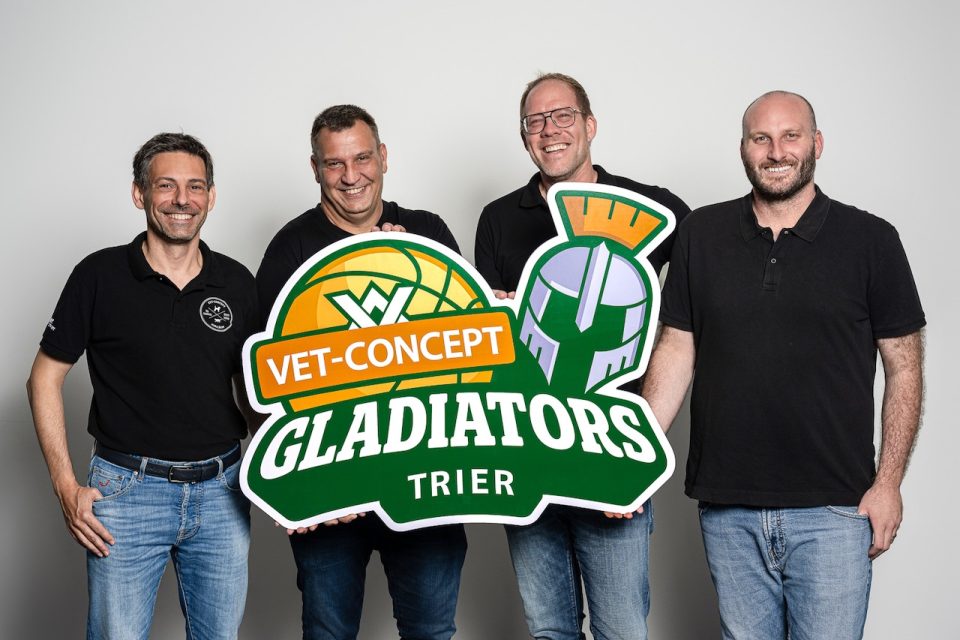 Weitreichender Ausbau der Partnerschaft: Trierer Profibasketballer starten als VET-CONCEPT Gladiators Trier in die Saison 2024/25. Foto: Simon Engelbert / PHOTOGROOVE